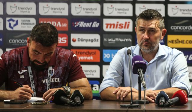 Trabzonspor Teknik Direktörü Nenad Bjelica: Bizim adımıza çok sert bir darbe oldu
