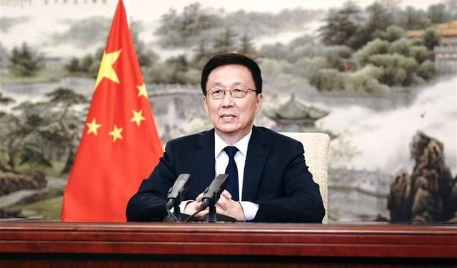 Çin Devlet Başkanı Yardımcısı Han'dan ABD'ye "ilişkilerde orta yolu bulma" mesajı