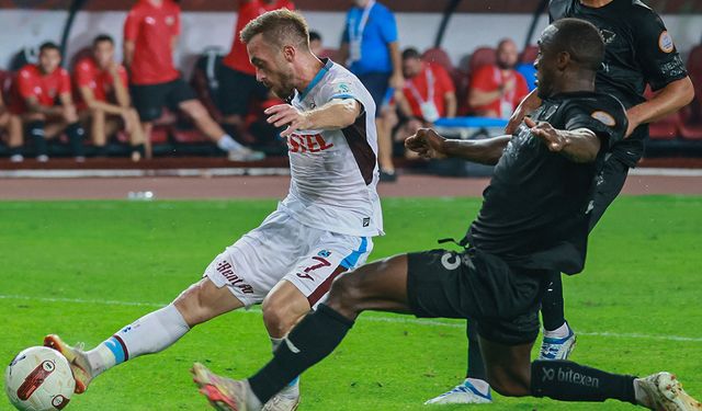 İlk yarı sonucu: Atakaş Hatayspor 0 - Trabzonspor 1