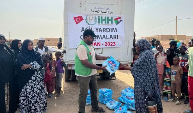 İHH'nın Sudan'a yardımları devam ediyor