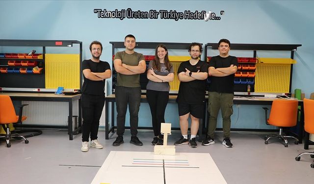 Basket atan robotla TEKNOFEST'te derece yapan Edirneli öğrenciler yeni projeler hedefliyor