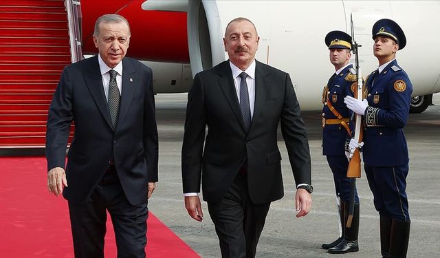 Cumhurbaşkanı Erdoğan Nahçıvan'a indi