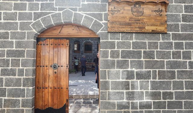 Diyarbakır'da "Süryani Kızlar Mektebi" restorasyonla kültür ve sanat evine dönüştürüldü
