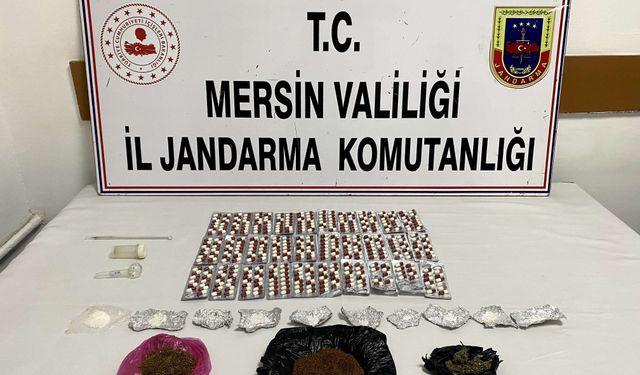 Mersin'de uyuşturucu ticareti yaptıkları iddiasıyla 3 zanlı yakalandı