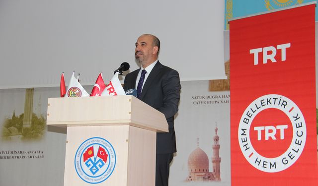 TRT, Kırgızistan-Türkiye Manas Üniversitesi'nde "Medya Eğitim Programı" düzenledi