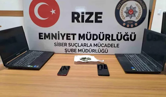 Rize'de yasa dışı bahis operasyonunda 2 kişi yakalandı