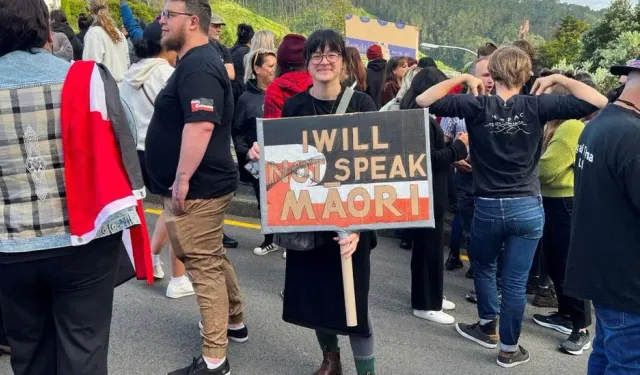 Yeni Zelanda: Binlerce kişi yeni hükümetin Yerli politikalarını tersine çevirmesine karşı yürüdü