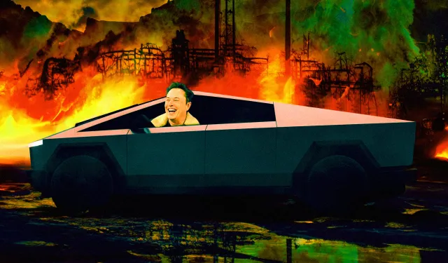 Elon Musk'ın Cybertruck kıyameti