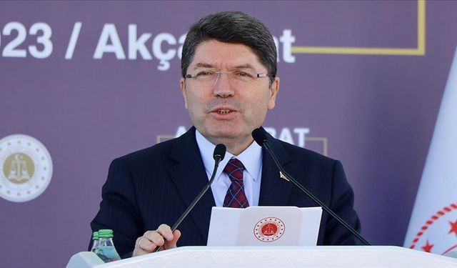 Adalet Bakanı Yılmaz Tunç: Avrupa'nın da dünyanın da en yeni temel mevzuatına sahip ülke Türkiye
