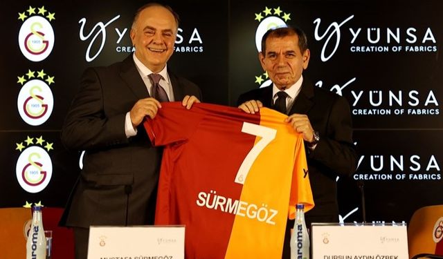 Galatasaray, Yünsa ile sponsorluk sözleşmesi imzaladı