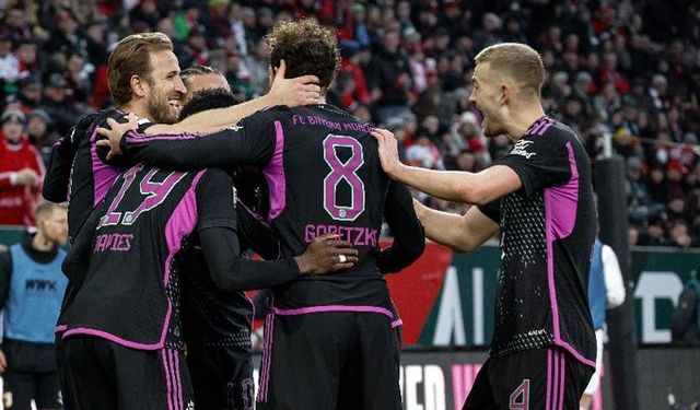Bayern Münih, deplasmanda Augsburg'u 3-2 yendi