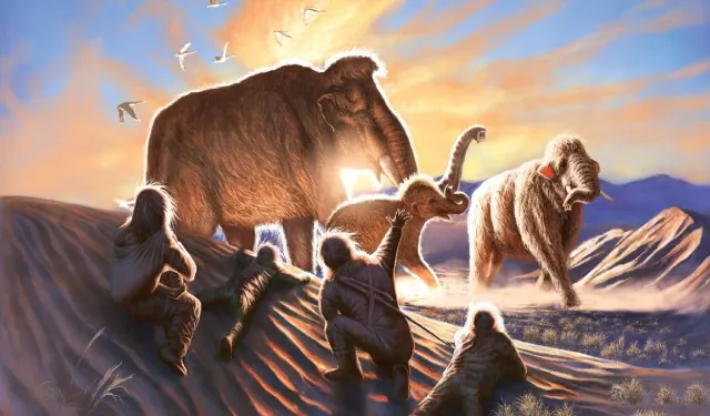 14 bin yıllık yapağı filin seyahati, Alaska'daki ilk avcı kamplarıyla bağlantılı