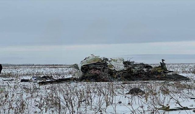Ukrayna Güvenlik Servisi, vurulan Rus uçağının düşmesiyle ilgili soruşturma başlattı