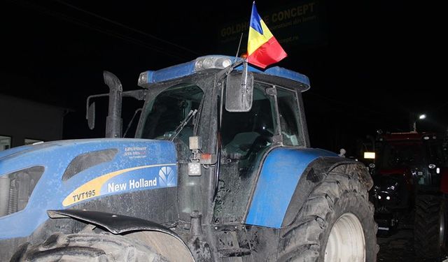 Romanya'da çiftçiler ve kamyon sürücülerinin protestoları günlerdir devam ediyor