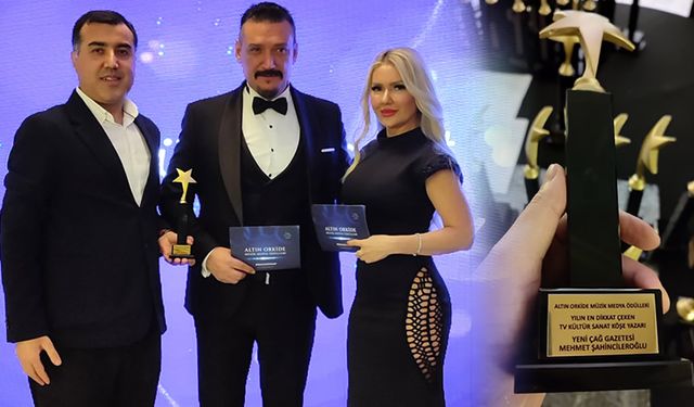 Mehmet Şahincileroğlu, 2024’e ‘Altın Orkide’ ödülüyle başladı