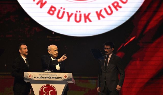 MHP Genel Başkanı Bahçeli, yeniden genel başkanlığa seçildi