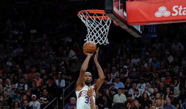 NBA'de Kevin Durant, en skorer oyuncular sıralamasında Shaquille O'Neal'ı geçti