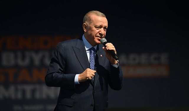 Cumhurbaşkanı Erdoğan: 31 Mart'ta İstanbul'un Türkiye Yüzyılı yürüyüşünü başlatacağız