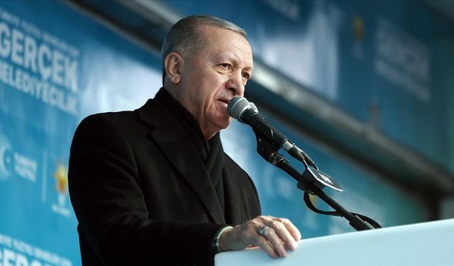 Cumhurbaşkanı Erdoğan: Milletimiz kirli oyunun hesabını 31 Mart'ta sandıkta soracak
