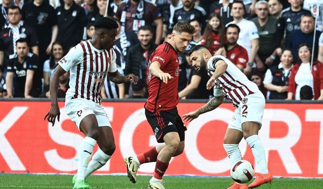 İlk yarı sonucu: Beşiktaş 0 - Hatayspor 1