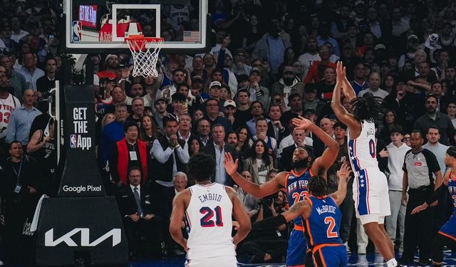 NBA play-off'larında 76ers, Knicks'i 112-106 yendi