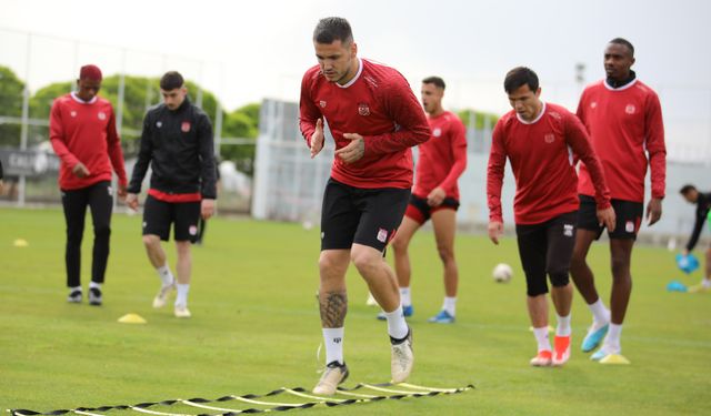Sivasspor, Başakşehir maçının hazırlıklarını tamamladı