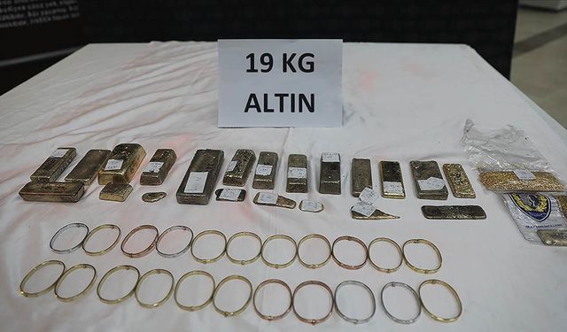 Kapıkule'de operasyon: 19 kilo altın ele geçirildi