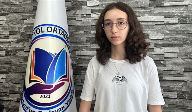 Depremzede Elif Çağla Kaplankıran, LGS sınavından tam puan aldı