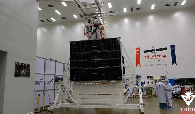 Türksat 6A'nın ihtiyaç duyduğu enerji güneş panelerinden sağlanacak