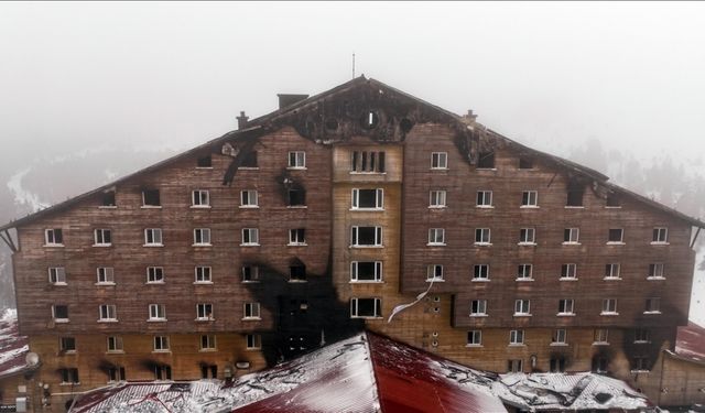 Kartalkaya'daki otel yangınına ilişkin işletmenin sahibi ile şirket genel müdürü tutuklandı