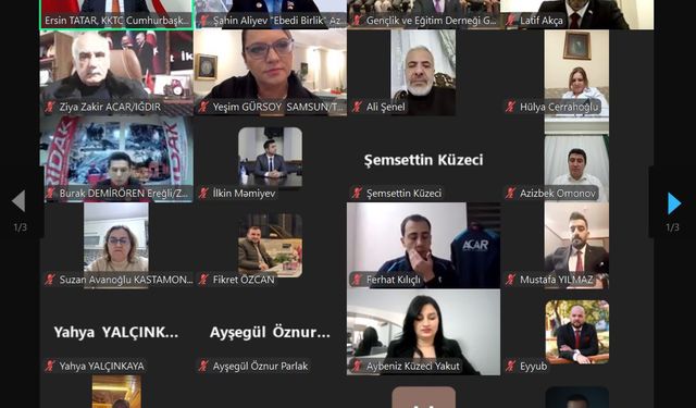 "Ebedi Birlik" Gençler Kamu Birliği Başkanı Şahin Aliyev Cumhurbaşkanı Ersin Tatar ile Görüştü