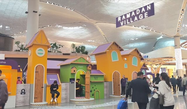 İstanbul Havalimanı'nda etkinliklerle ramazanın manevi atmosferi yaşatılacak