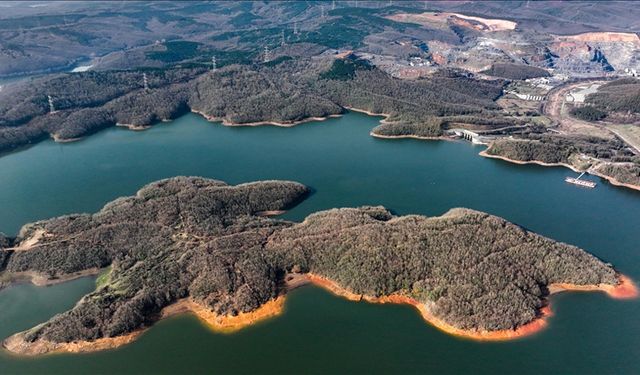 İstanbul'un barajlarındaki doluluk oranı yüzde 59,82'ye yükseldi
