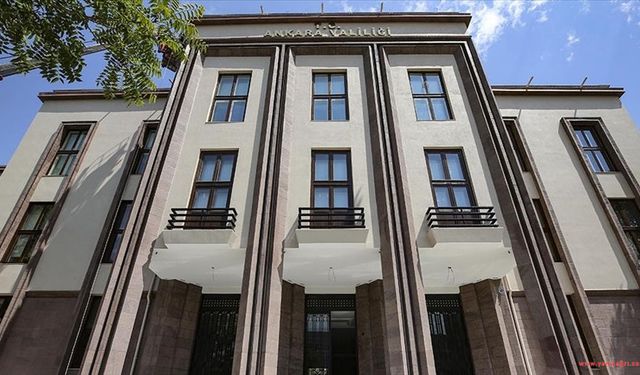 Ankara'da 5 gün süreyle toplantı, gösteri ve basın açıklamaları yasaklandı