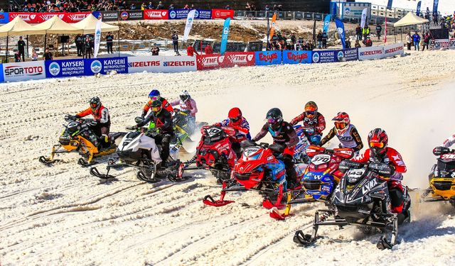 Dünya Kar Motosikleti Şampiyonası’nda finalde yarışacak sporcular belli oldu