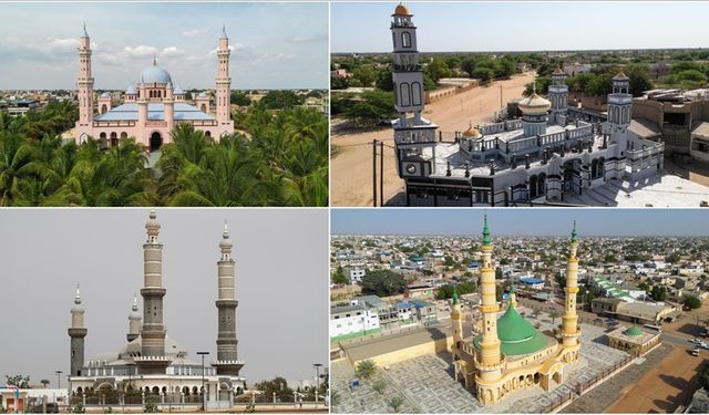 Senegal'in renkli camileri göz dolduruyor