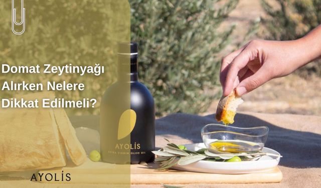 Domat Zeytinyağı Alırken Nelere Dikkat Edilmeli?
