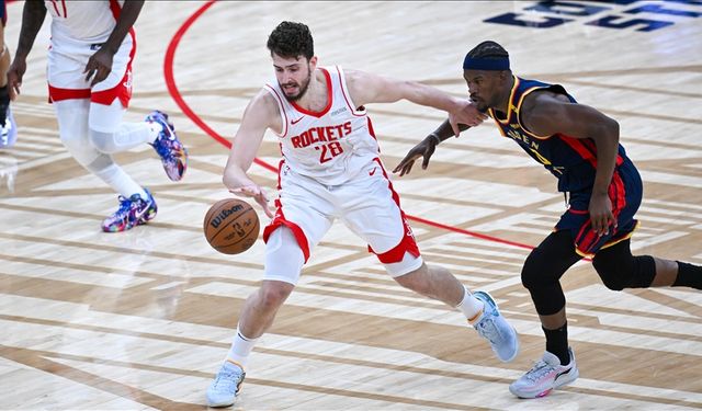 Alperen Şengün'ün "double-double"ı, Warriors karşısında galibiyeti getirdi
