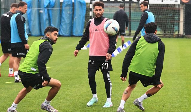 Beşiktaş, Alanysapor maçı hazırlıklarını tamamladı