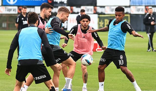 Beşiktaş taktik ve kondisyon çalıştı