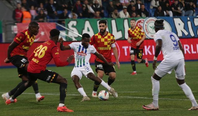 Çaykur Rizespor sahasından 3 puanla ayrıldı