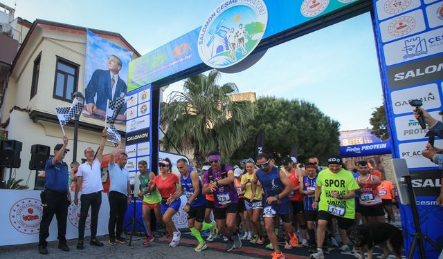 Salomon Çeşme Maratonu sona erdi