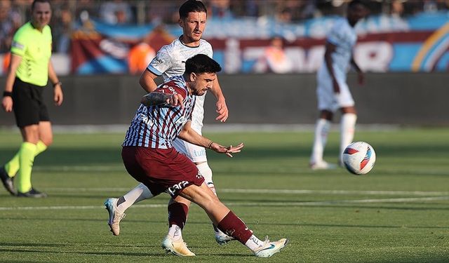 Trabzonspor haftayı 1 puanla kapattı