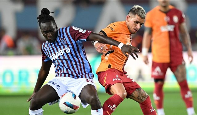 Trabzonspor, üç büyükler karşısında galibiyet özlemini sonlandıramadı
