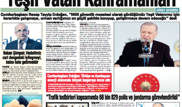 Yeni Çağrı Gazetesi'nin 3 Haziran 2025 Salı Tarihli Gazete Sayfaları