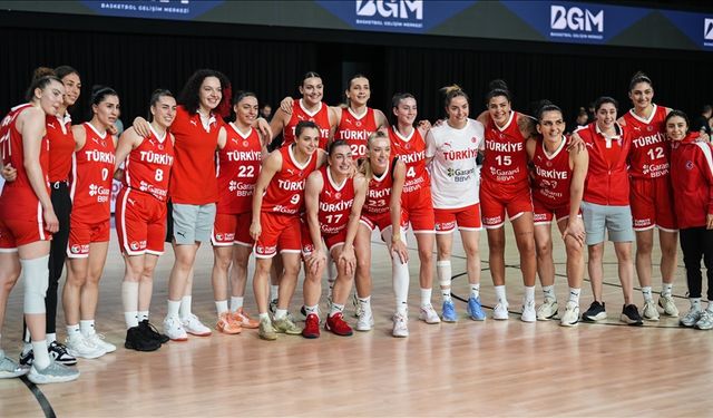 A Milli Kadın Basketbol Takımı, Avrupa Şampiyonası hazırlıklarını sürdürüyor