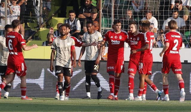 Beşiktaş, deplasmanda Bodrum FK'yi farklı yendi