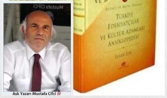 Yazar Mustafa Çifci, Türkiye Edebiyatçılar ve Kültür Adamları Ansiklopedisi'nde yerini aldı