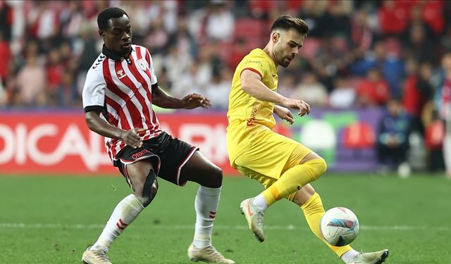 Samsunspor, sahasında Kayserispor'u 2-1 yendi