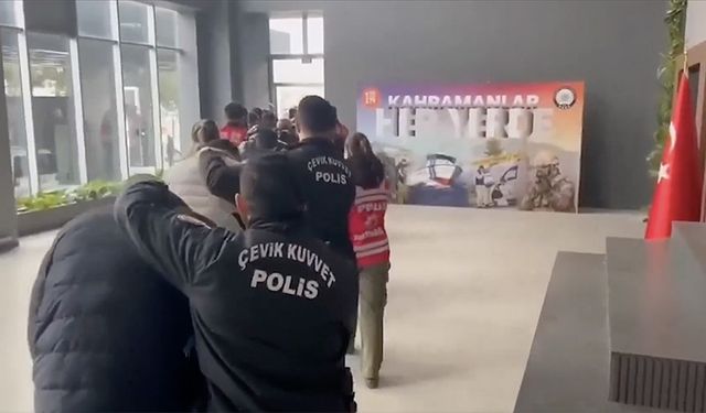 Nitelikli dolandırıcılık şebekelerine yönelik operasyonlarda 181 şüpheli tutuklandı